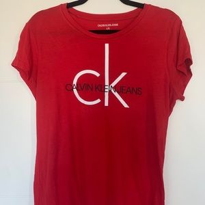 Calvin Klein Red T-Shirt